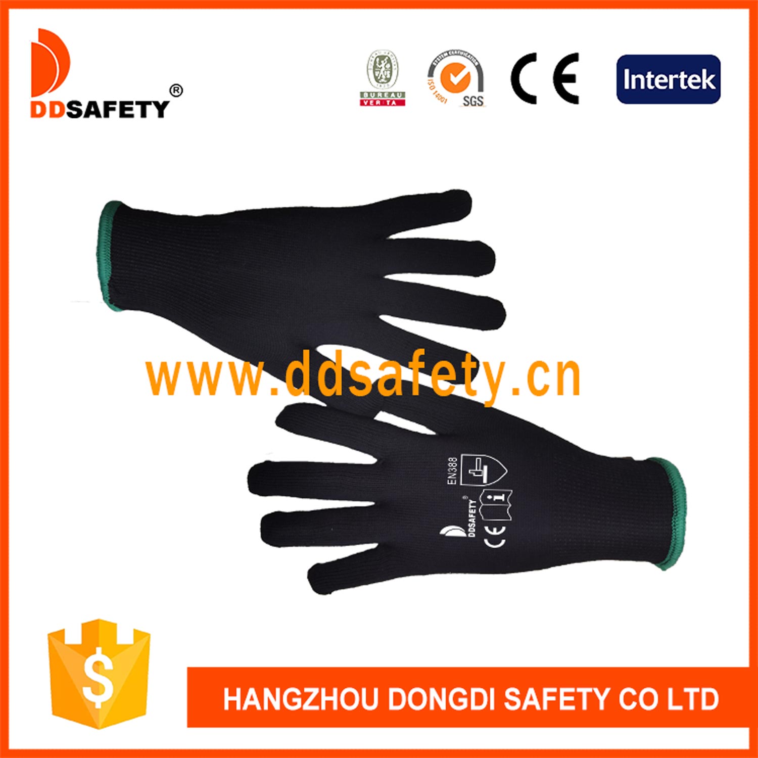 String knit cotton gloves-DCK136 String knit cotton gloves-DCK136